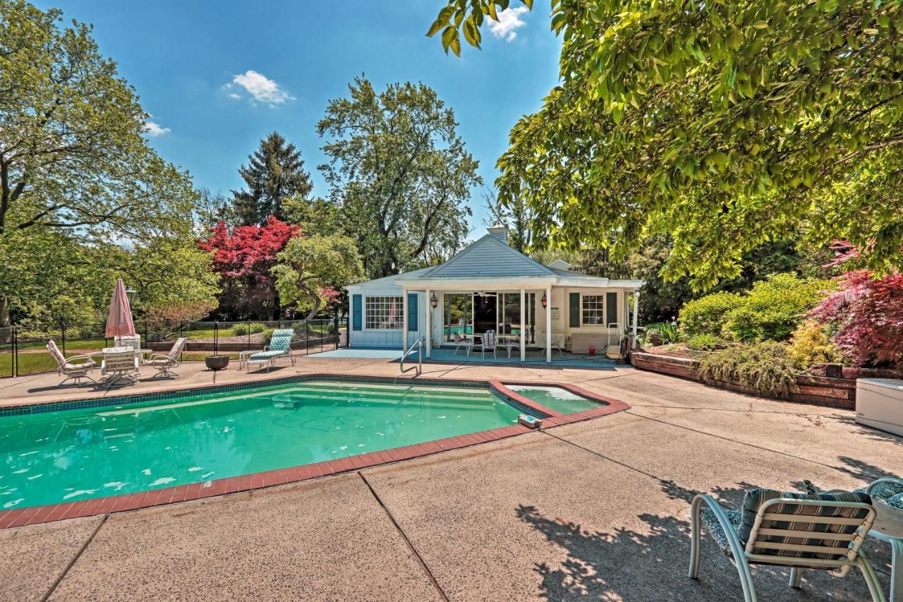Morgan Hughes Homestead With Game Room And Pool! 兰斯代尔 外观 照片